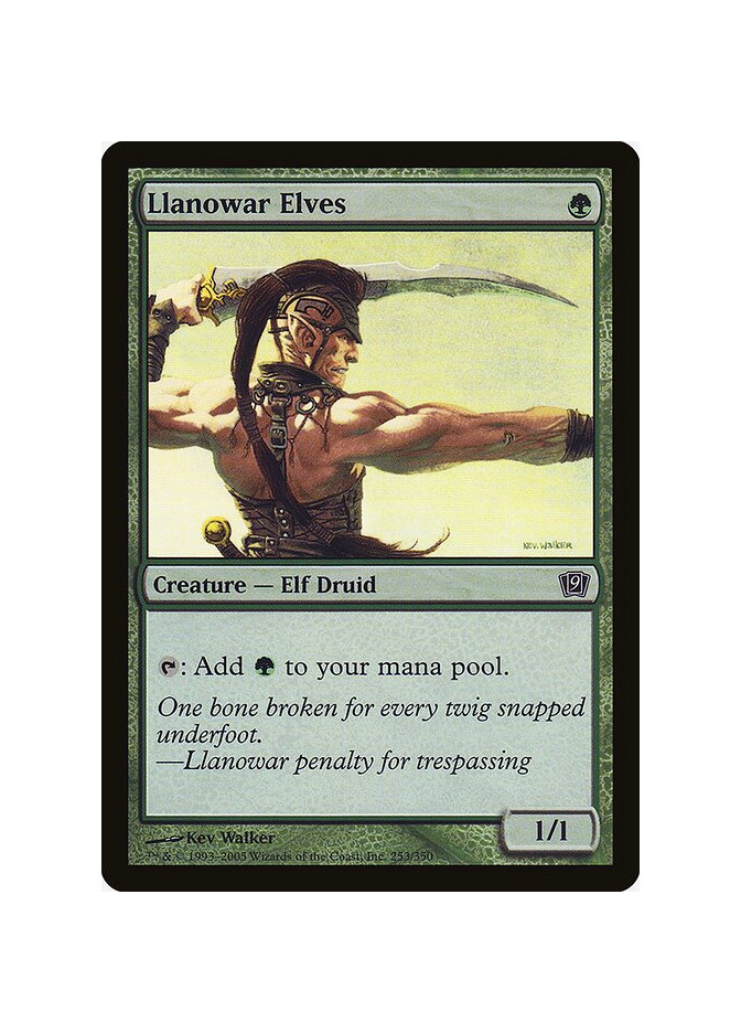 Llanowar Elves - Foil