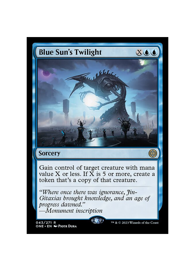 Blue Sun's Twilight - Foil