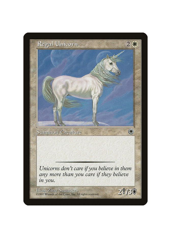 Regal Unicorn