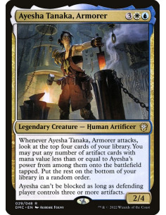 Ayesha Tanaka, Armorer