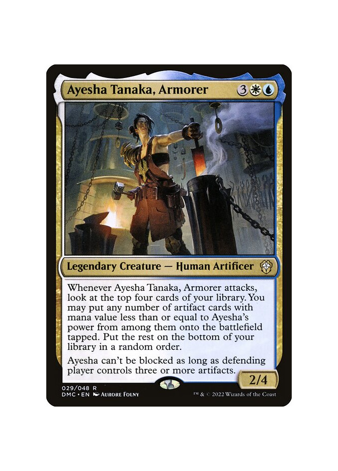 Ayesha Tanaka, Armorer - Foil