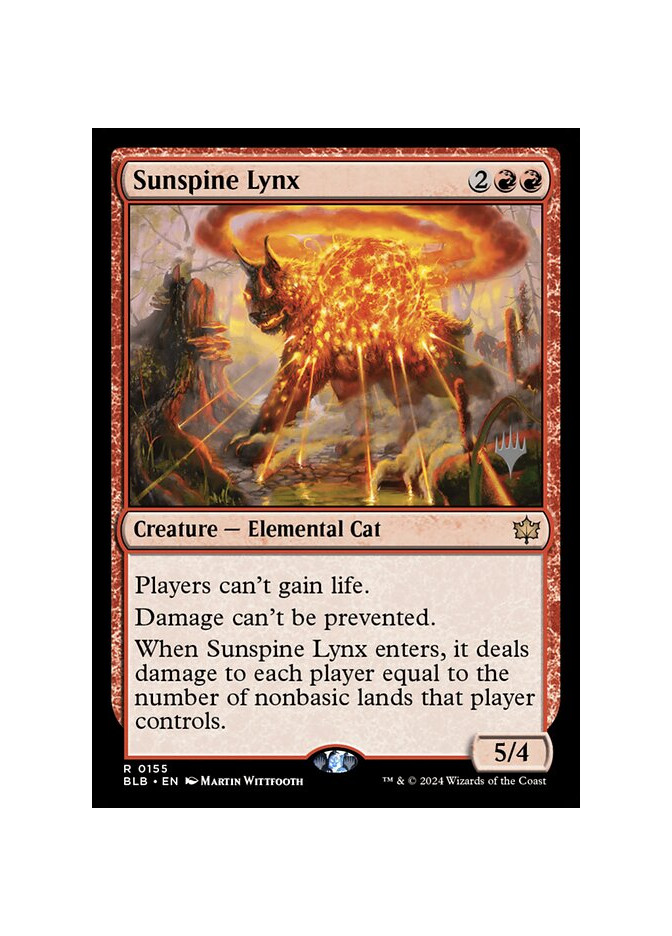 Sunspine Lynx - Foil