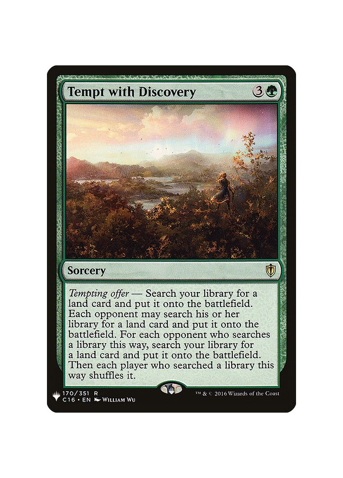 Tempt with Discovery
