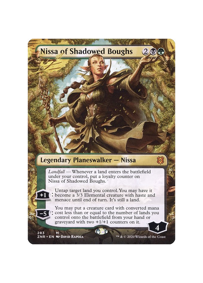 Nissa of Shadowed Boughs - Foil