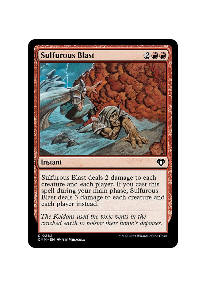 Sulfurous Blast