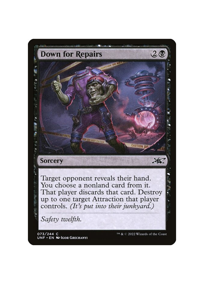 Down for Repairs - Foil