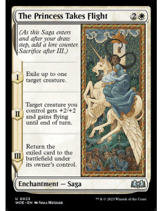 The Princess Takes Flight - Foil