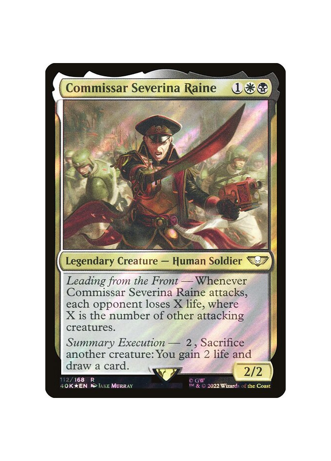 Commissar Severina Raine - Foil