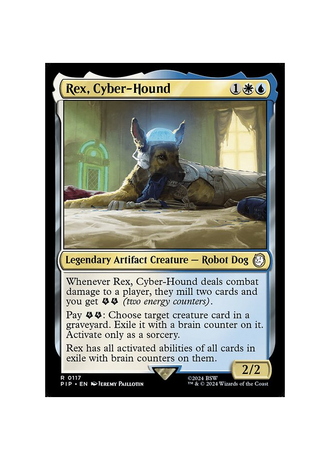 Rex, Cyber-Hound - Foil