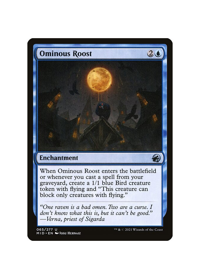 Ominous Roost - Foil