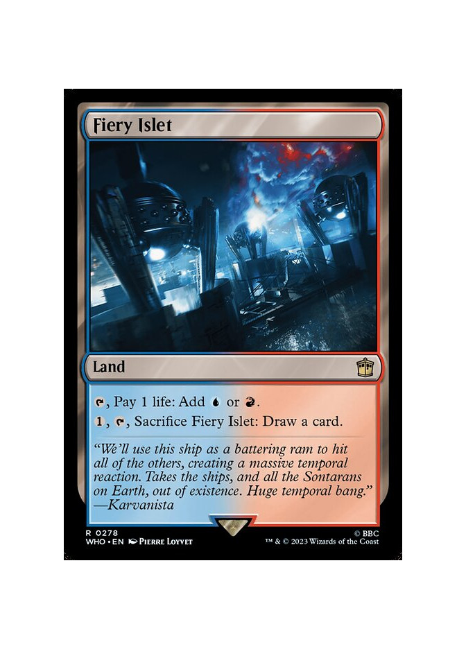 Fiery Islet - Foil