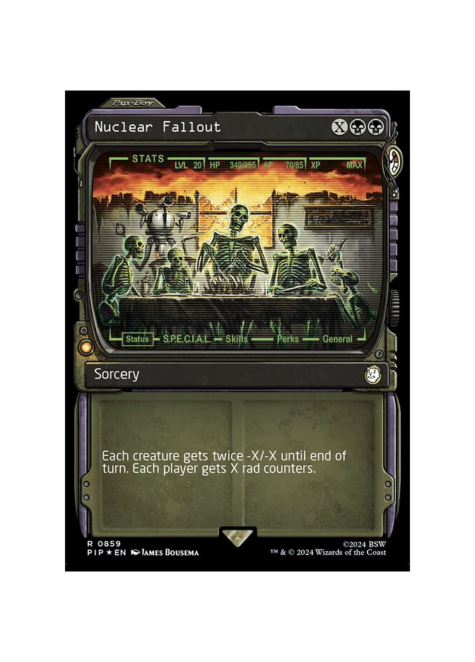 Nuclear Fallout - Foil