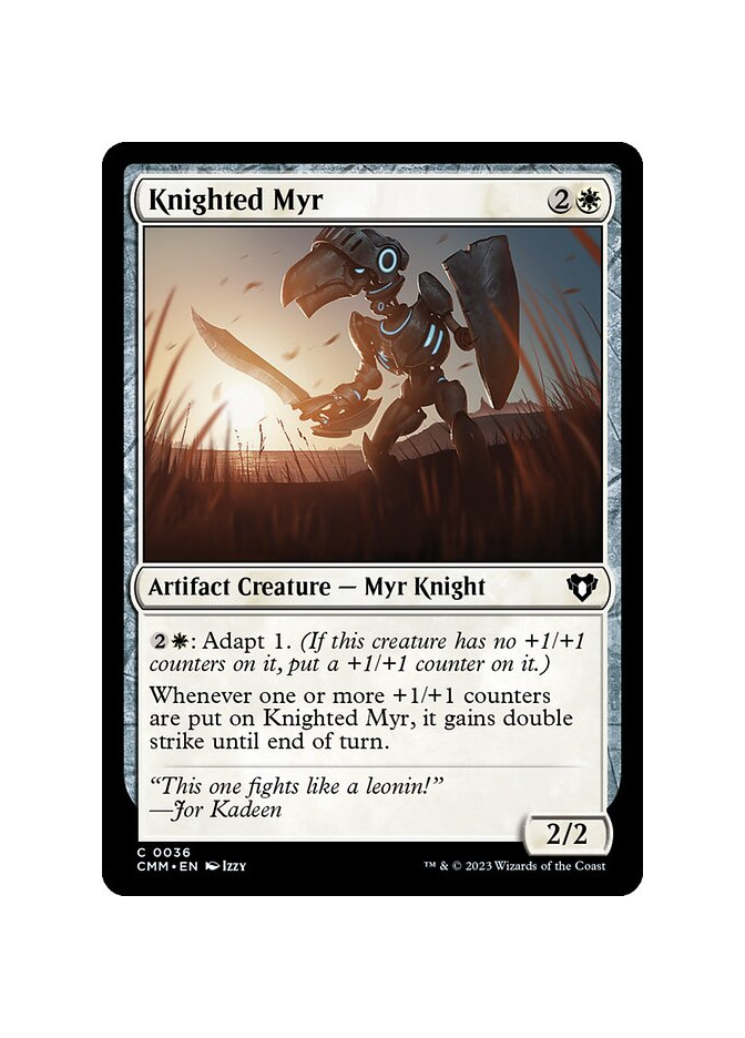 Knighted Myr - Foil
