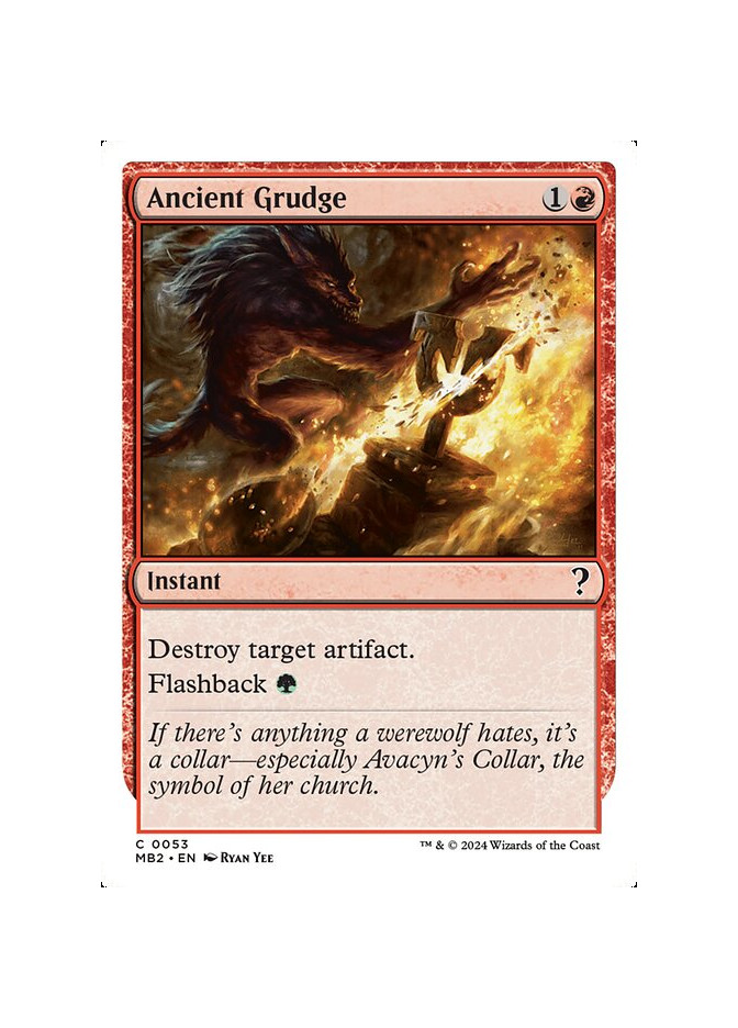 Ancient Grudge