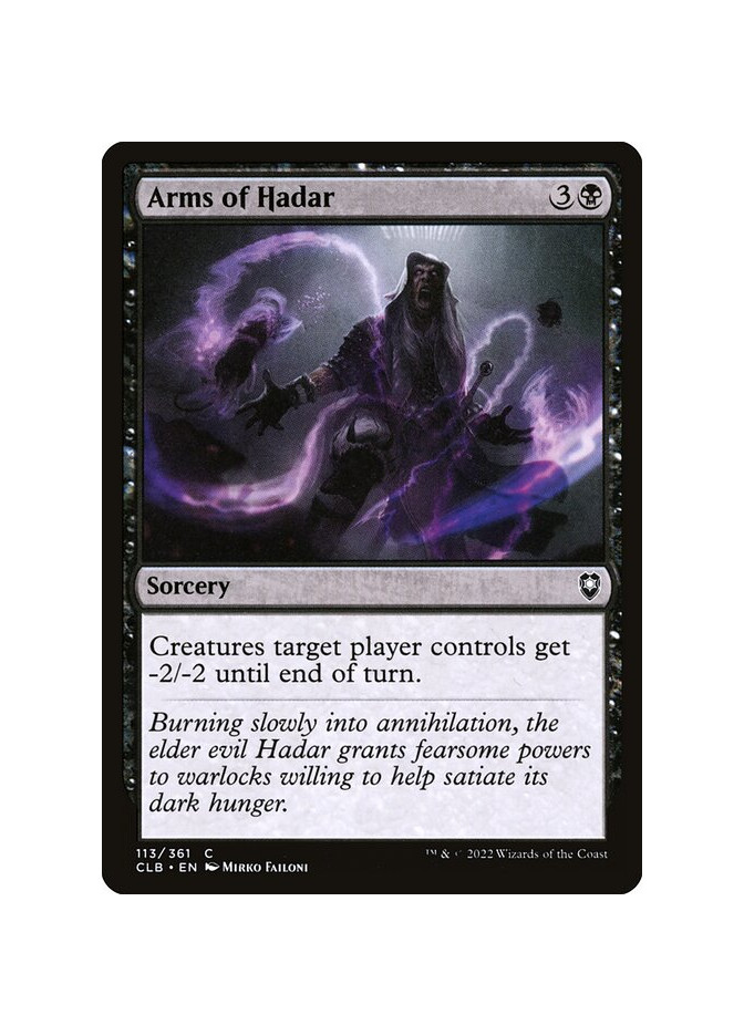 Arms of Hadar - Foil