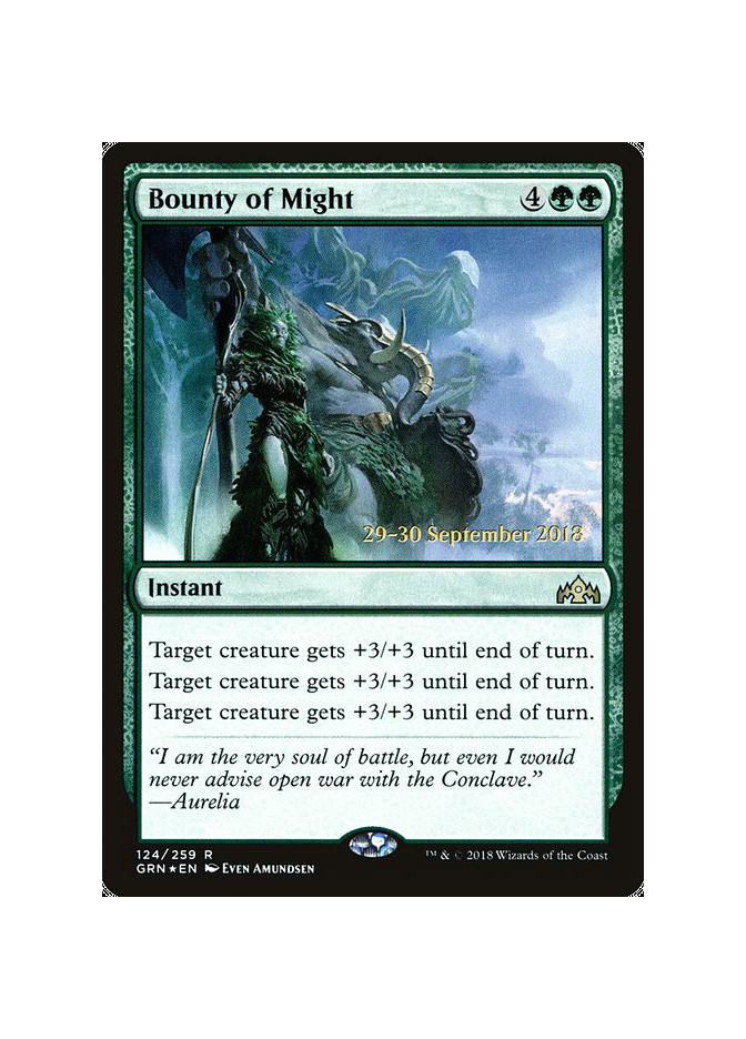 Bounty of Might - Foil