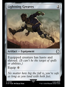 Lightning Greaves - Foil