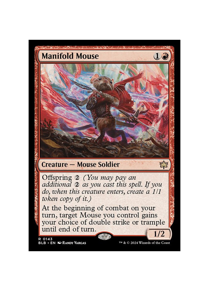Manifold Mouse - Foil