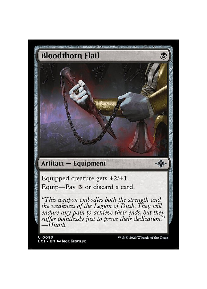 Bloodthorn Flail - Foil