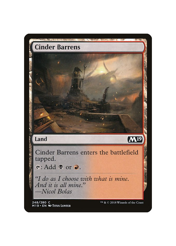 Cinder Barrens - Foil