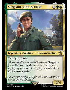 Sergeant John Benton - Foil