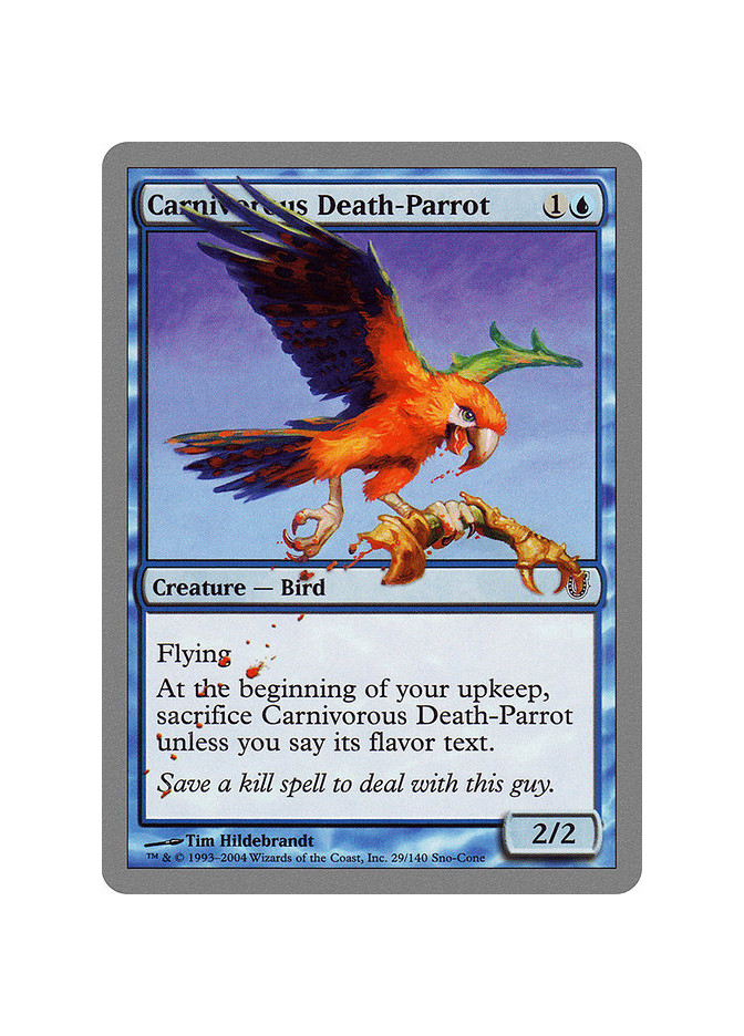Carnivorous Death-Parrot - Foil