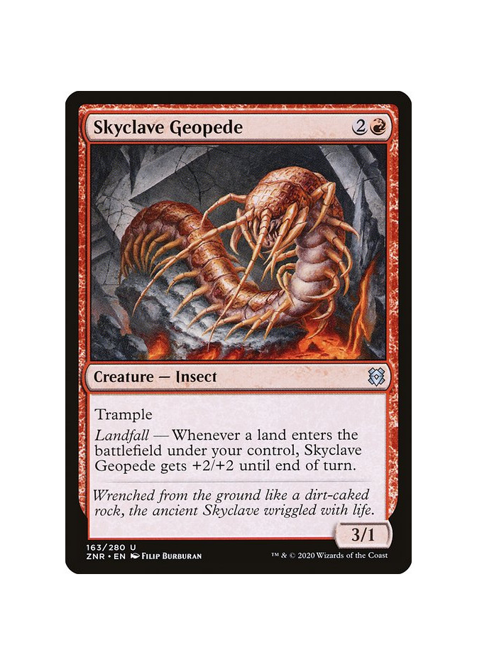 Skyclave Geopede - Foil