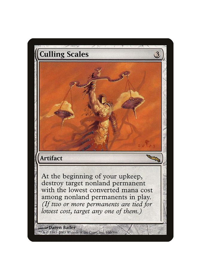 Culling Scales