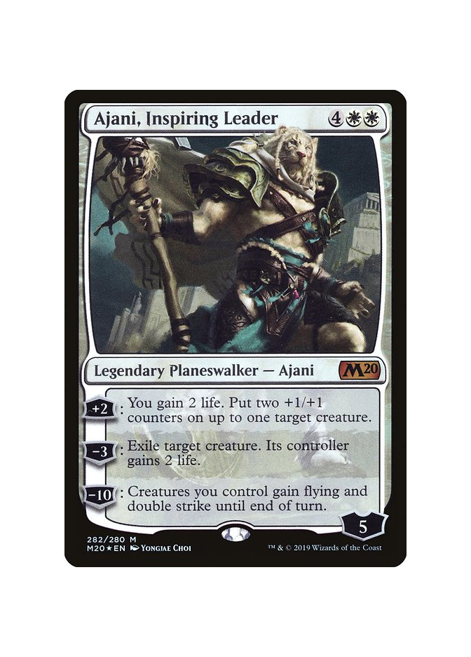Ajani, Inspiring Leader - Foil