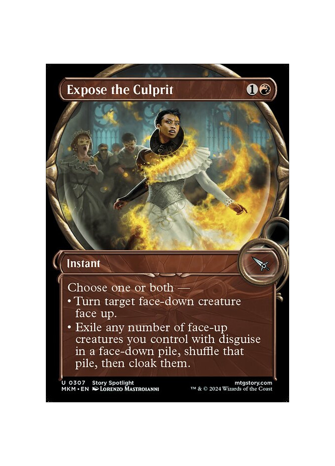 Expose the Culprit - Foil