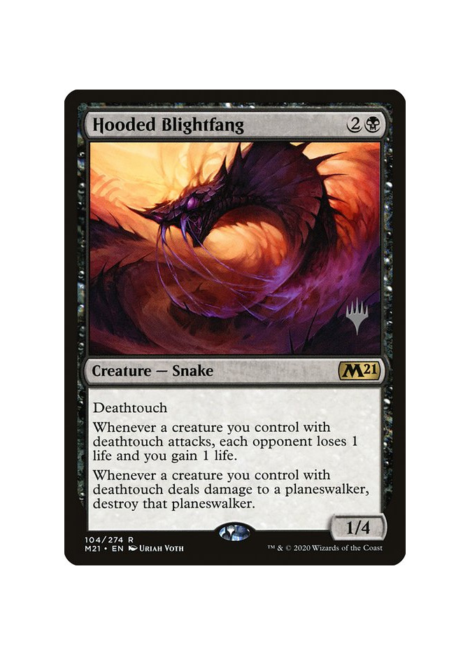 Hooded Blightfang - Foil