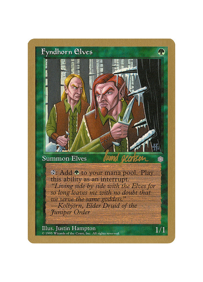 Fyndhorn Elves