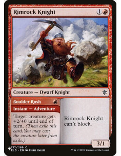 Rimrock Knight // Boulder Rush