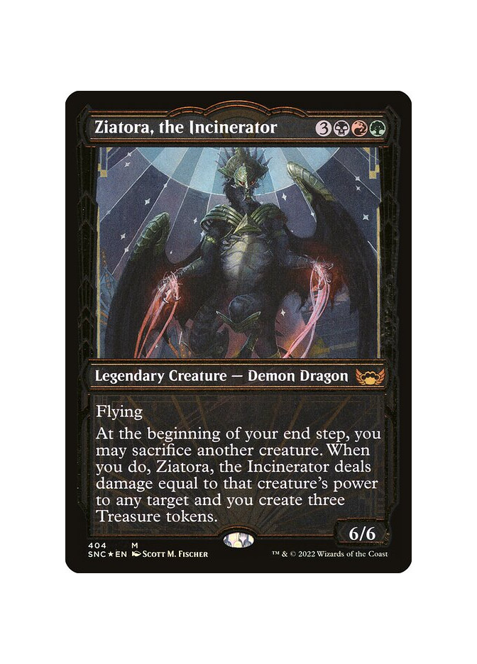 Ziatora, the Incinerator - Foil