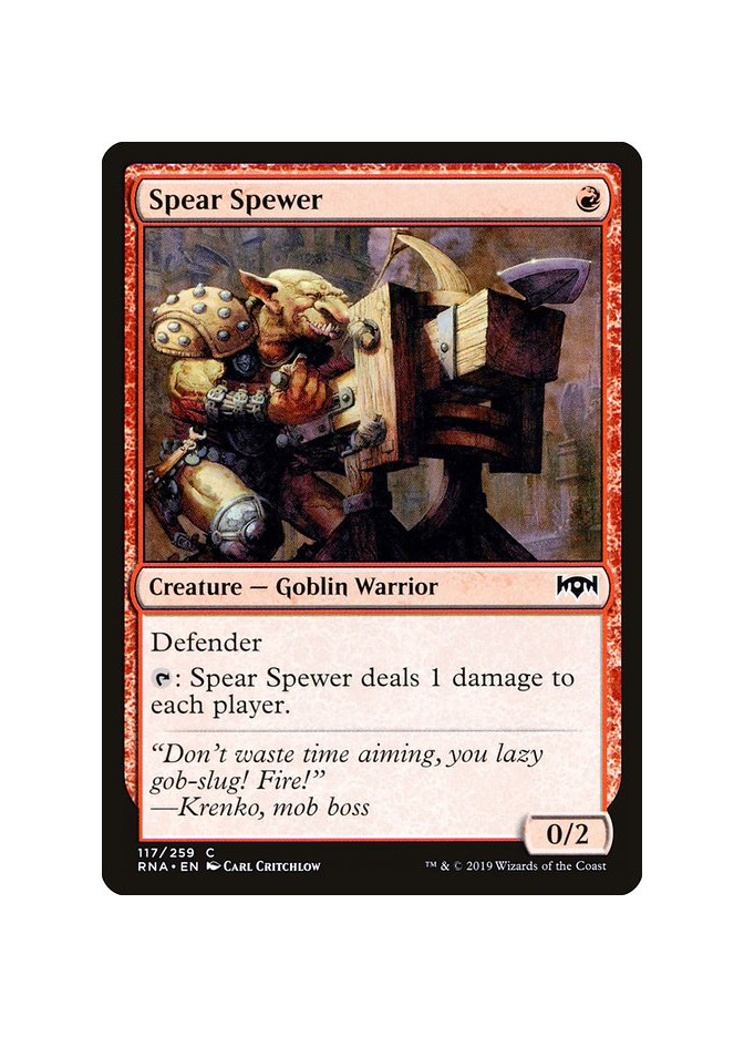 Spear Spewer