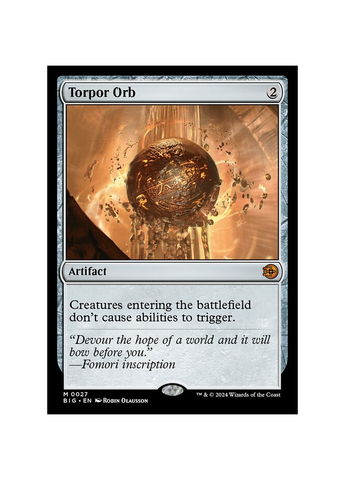 Torpor Orb - Foil
