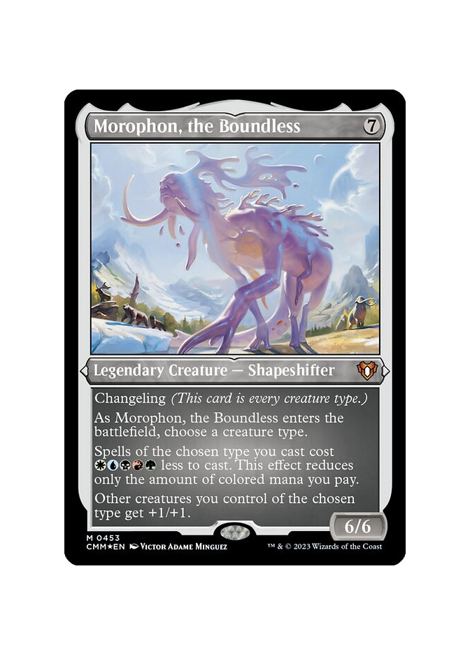 Morophon, the Boundless - Foil