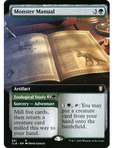 Monster Manual // Zoological Study - Foil