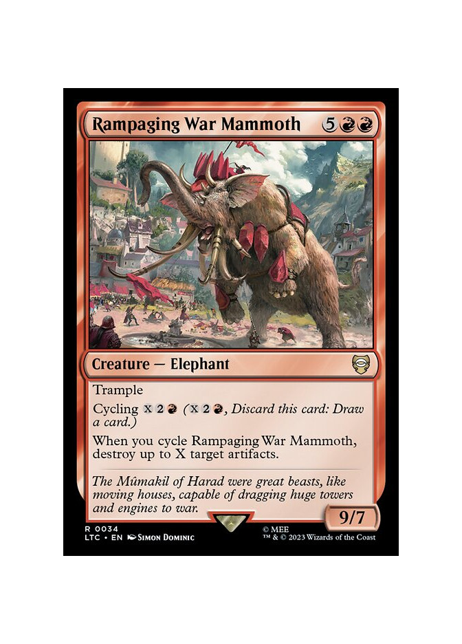 Rampaging War Mammoth