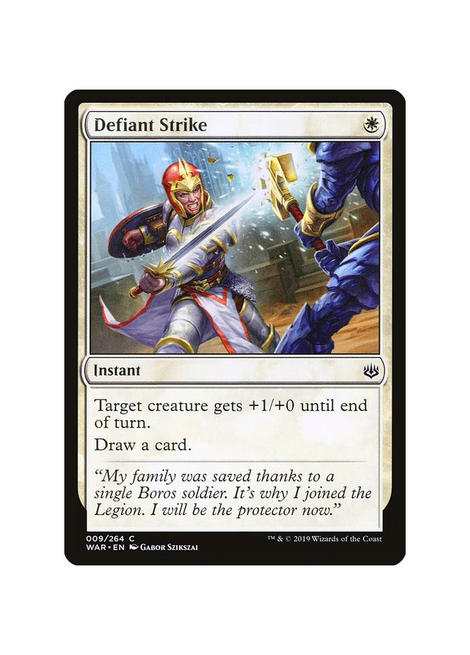 Defiant Strike - Foil