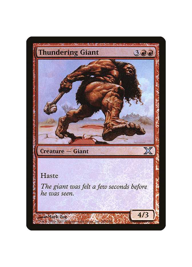 Thundering Giant - Foil