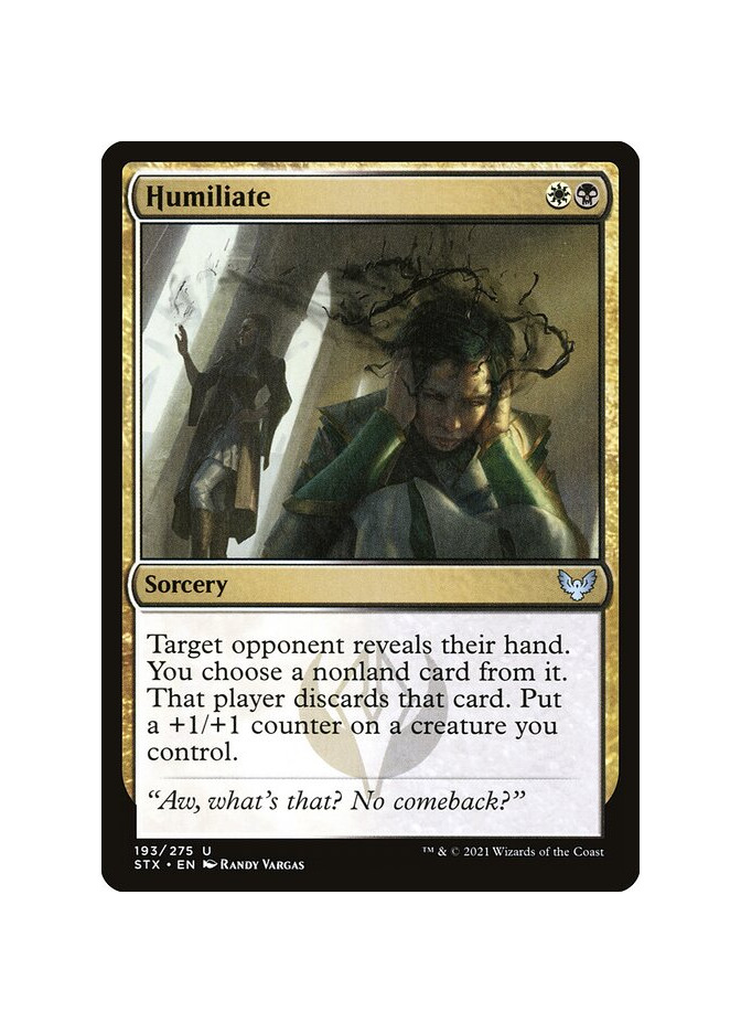 Humiliate - Foil