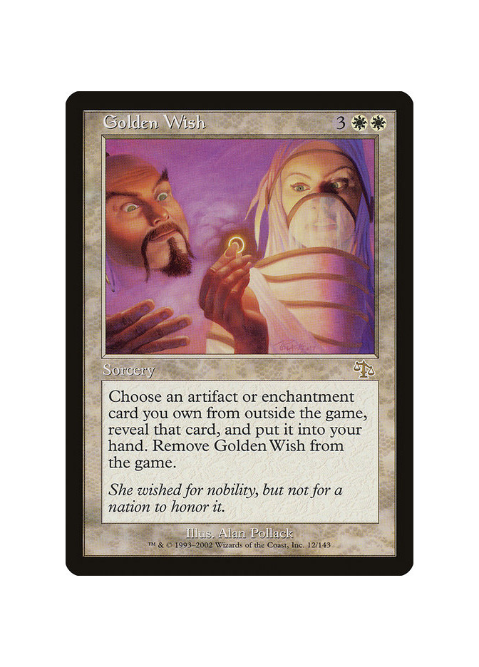 Golden Wish - Foil