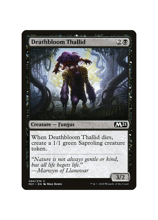 Deathbloom Thallid - Foil