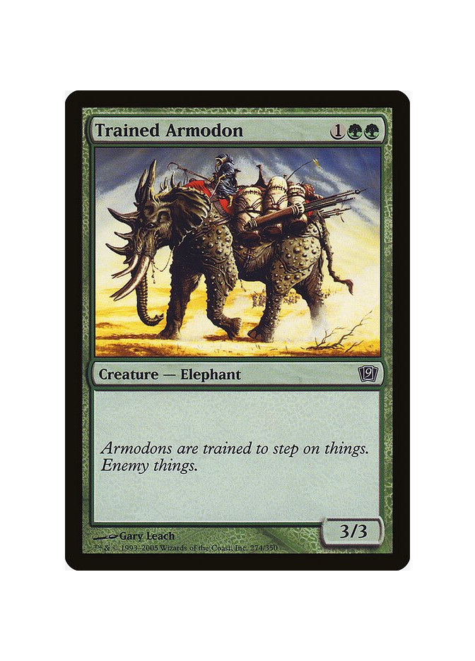 Trained Armodon - Foil