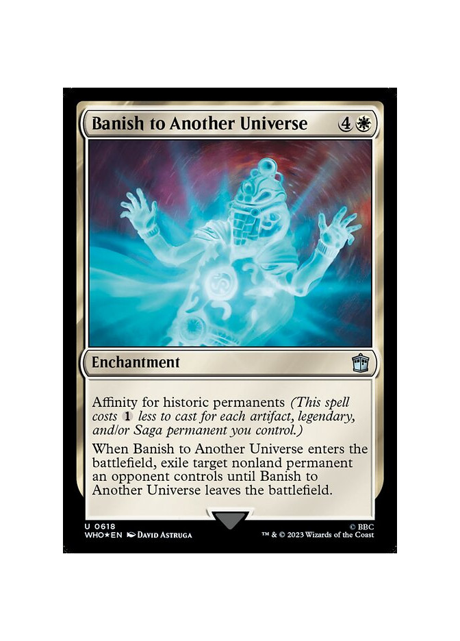 Banish to Another Universe - Foil