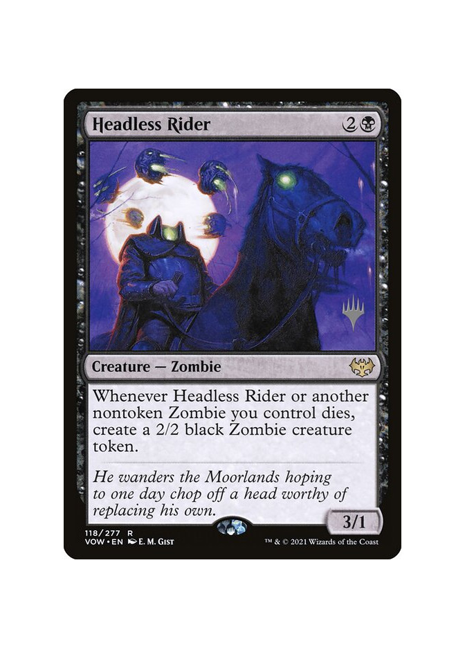 Headless Rider - Foil
