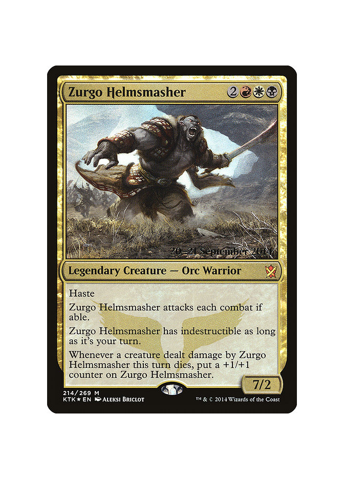 Zurgo Helmsmasher - Foil