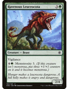 Ravenous Leucrocota - Foil