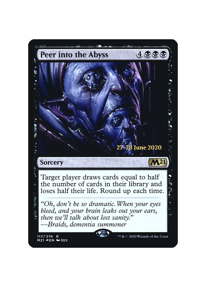 Peer into the Abyss - Foil